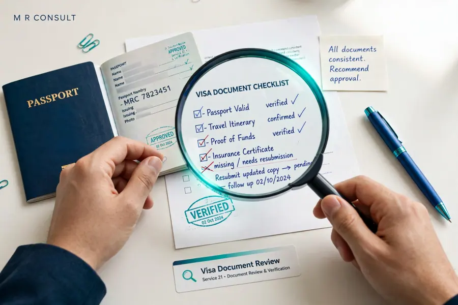 Visa Document Review