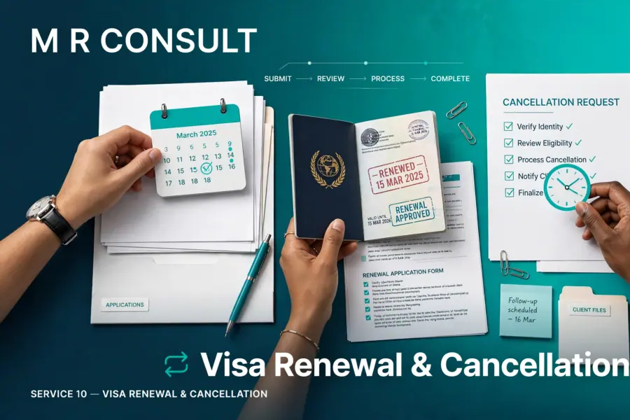 Visa Renewal & Cancellation