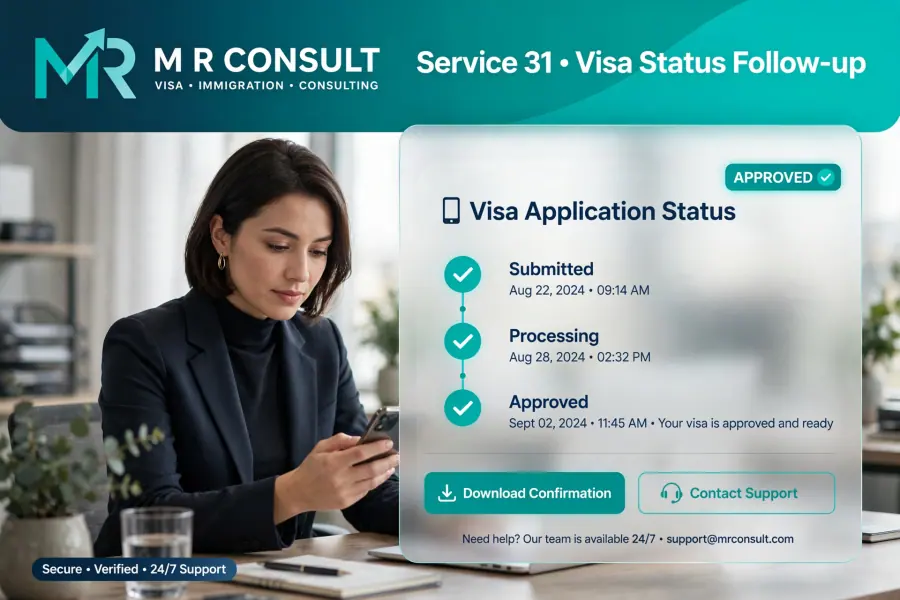 Visa Status / Appointment Follow-up